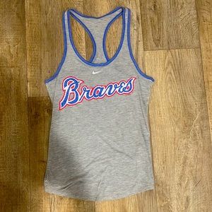 Braves Nike dri-fit sports tank